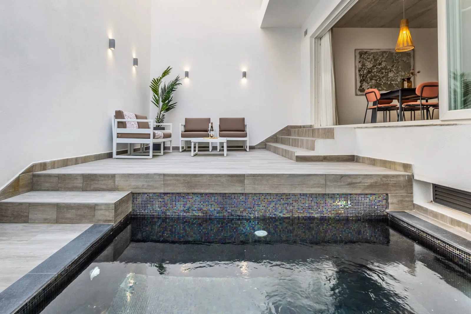 Azure Residences  Luxury interior living area